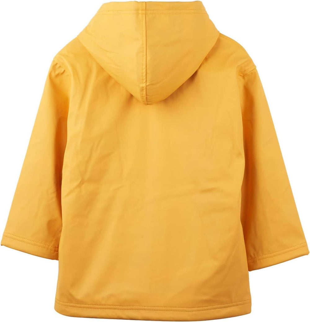 Hatley Hatley Yellow Zip Up Splash Rain Jacket