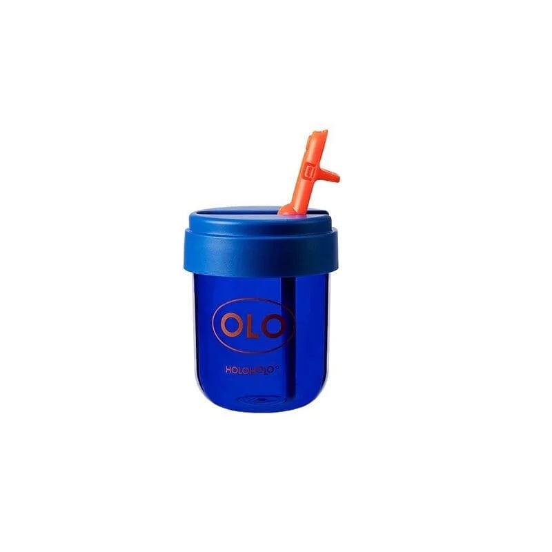 HOLOHOLO 300ml HOLOHOLO Heat-Resistant Reusable Coffee Cup Blue