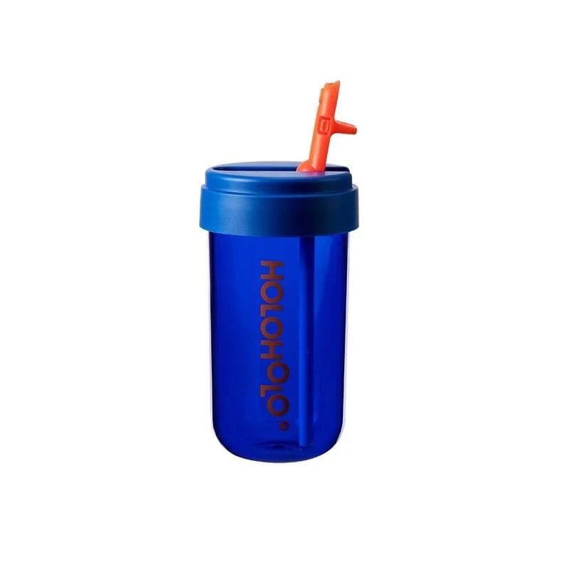 HOLOHOLO 450ml HOLOHOLO Heat-Resistant Reusable Coffee Cup Blue