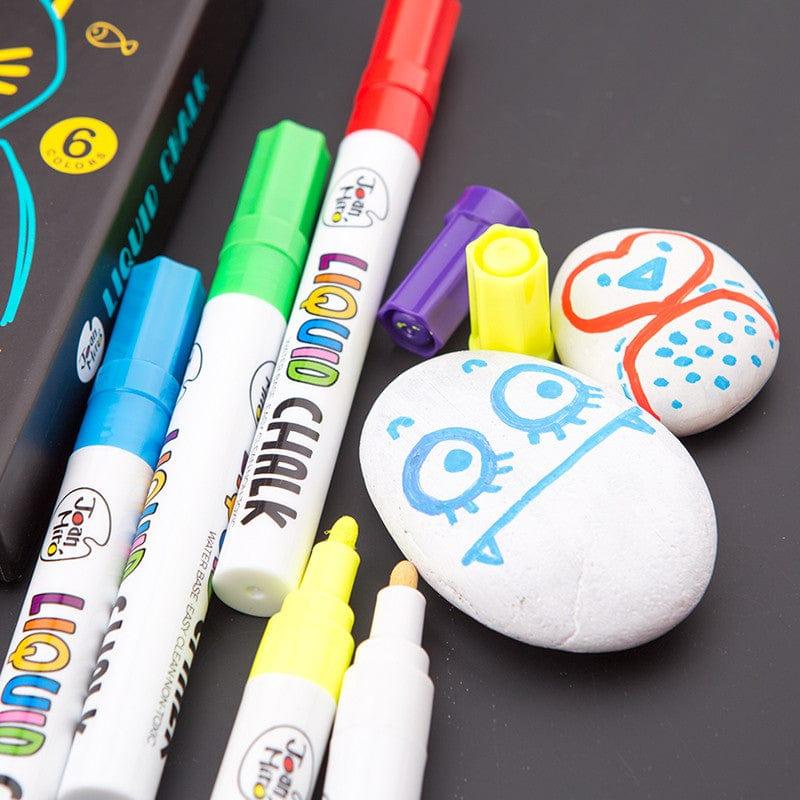 Jar Melo Jar Melo Liquid Chalk Markers- 6 Colours