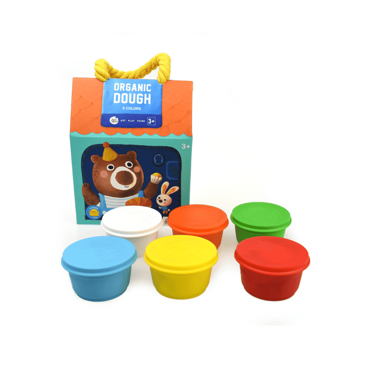 Jar Melo Jar Melo Organic Dough - 6 Colours Craft Kit