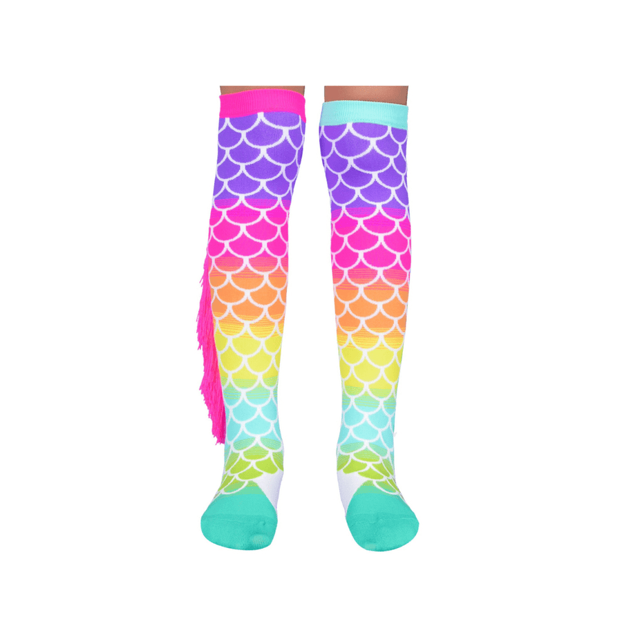 MADMIA Kids & Adults Age 6 - 99 MADMIA Mermaid Socks With Tassles