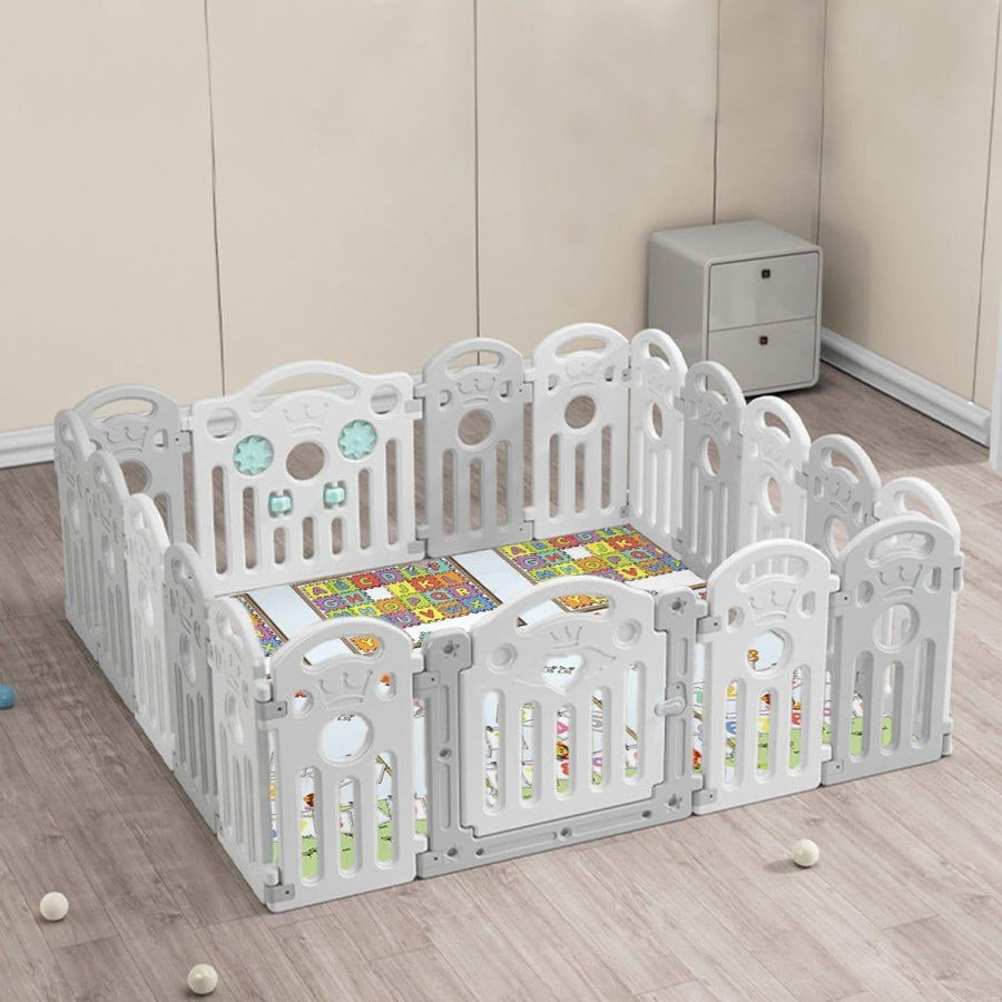 BoPeep Kids Playpen Grey BoPeep Kids Playpen 175cm×165cm