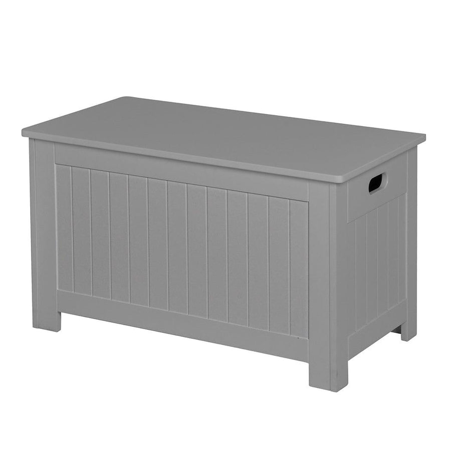 Levede Kids Toy Box Grey Kids Toy Box Large Chest Storage