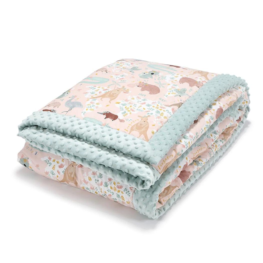 La Millou La Millou Adult Blanket XXL 200 x 220 cm Dundee Friends Pink|Audrey Mint