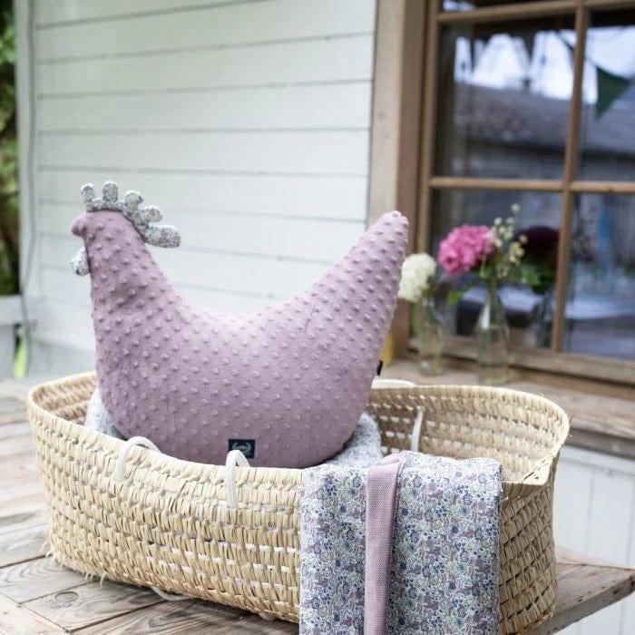 La Millou Pillow La Millou Dana's Hen Pillow LAVENDER DREAM | French Lavender