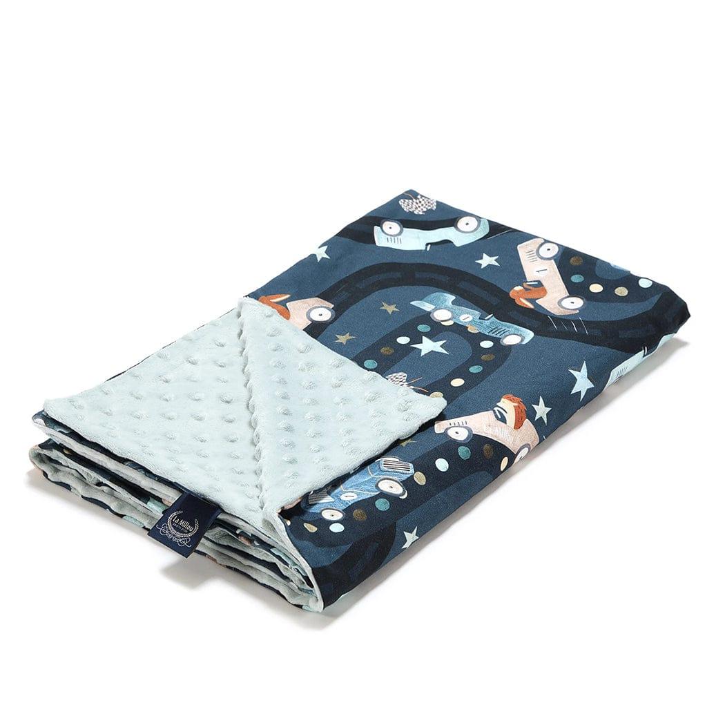 La Millou La Millou Light Blanket Large 110*140cm On The Road/Smoke Mint