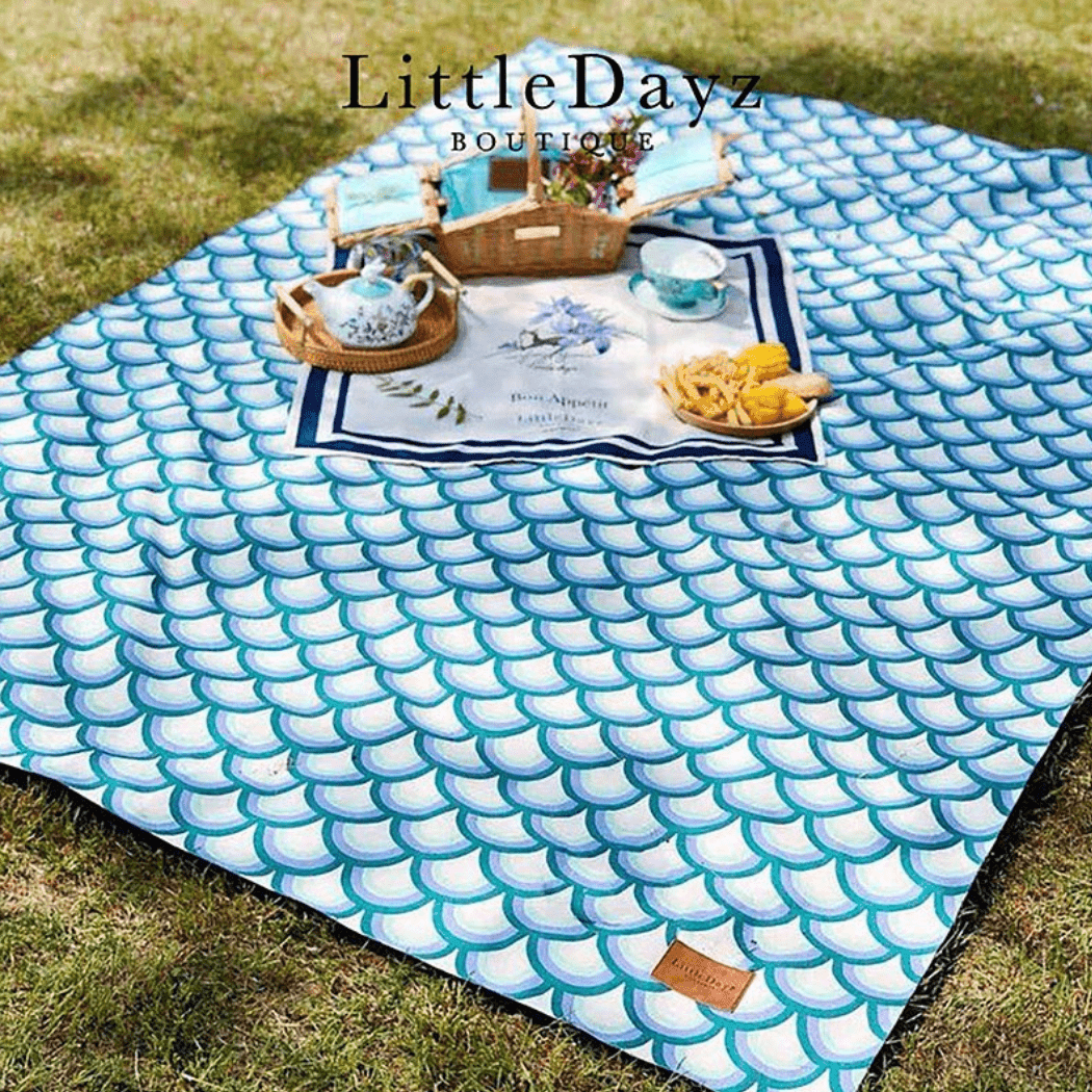 Little Dayz Boutique Little Dayz Boutique Emerald Cotton Picnic Mat 195*145