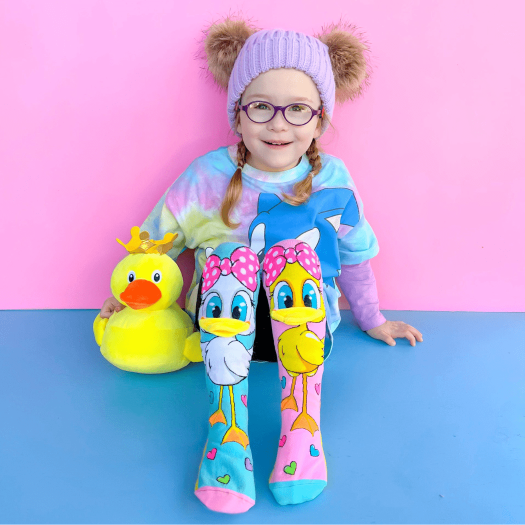 MADMIA MADMIA Fluffy Duck Socks With Bill