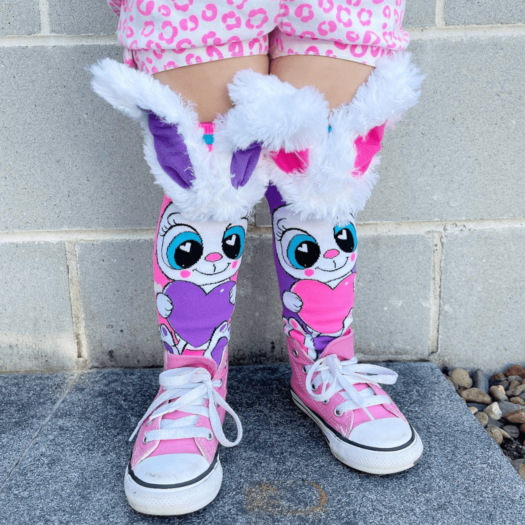 MADMIA Toddler Ages 3 - 5 MADMIA Funny Bunny Socks With Ears