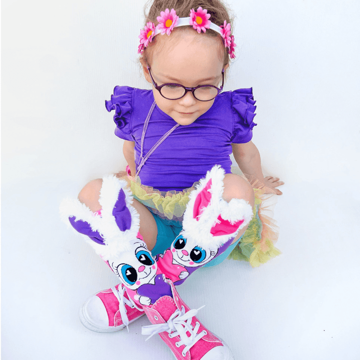 MADMIA Toddler Ages 3 - 5 MADMIA Funny Bunny Socks With Ears