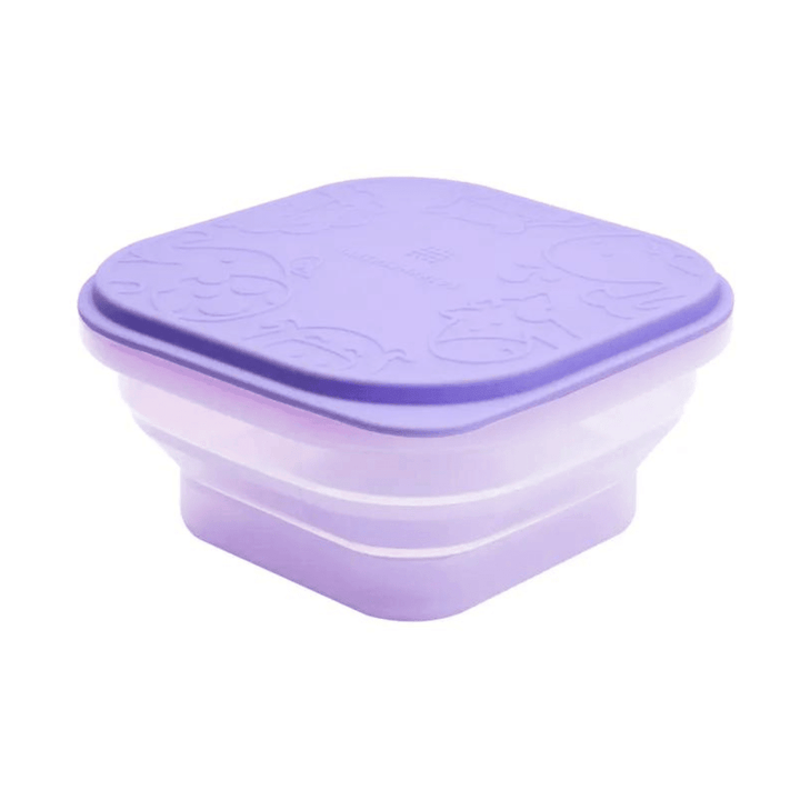 Marcus&Marcus Willo the Whale-Purple Marcus & Marcus - Collapsible Snack Container