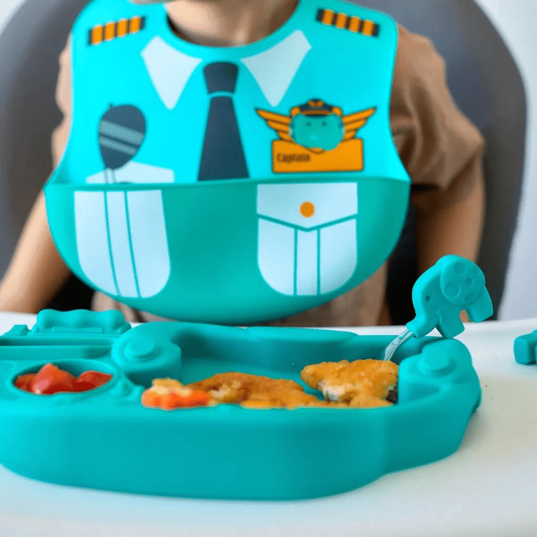 Marcus&Marcus Marcus & Marcus - Creative Plate Toddler Mealtime Set