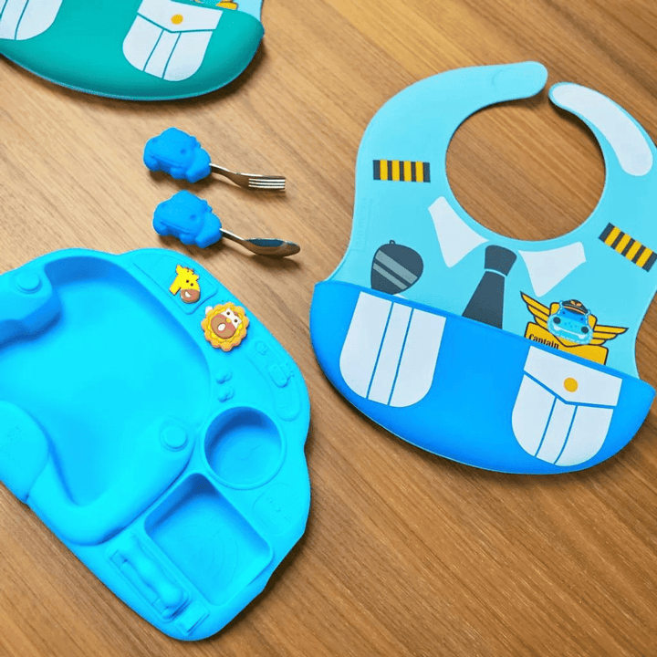 Marcus&Marcus Marcus & Marcus - Creative Plate Toddler Mealtime Set