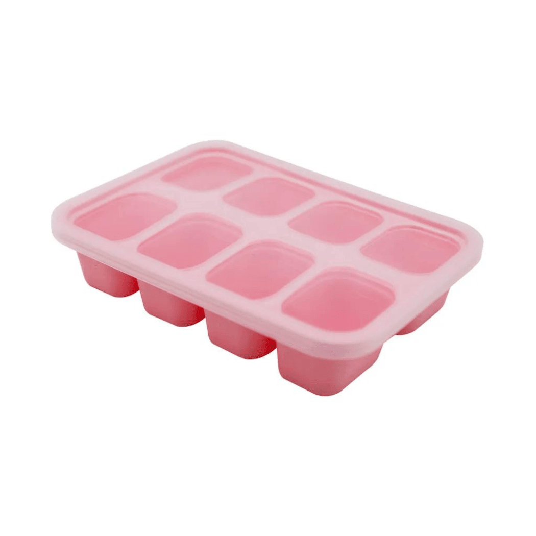 Marcus&Marcus Pocky the Pig-Pink Marcus & Marcus-Food Cube Tray (1 o.z. x 8)