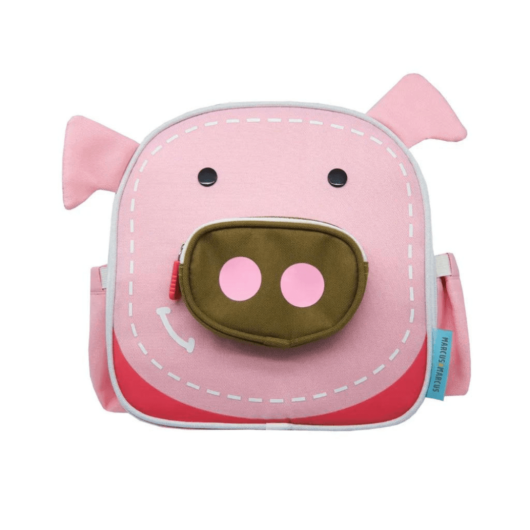 Marcus&Marcus Pocky the Pig-Pink Marcus & Marcus- Insulated Backpacks/Lunch bags