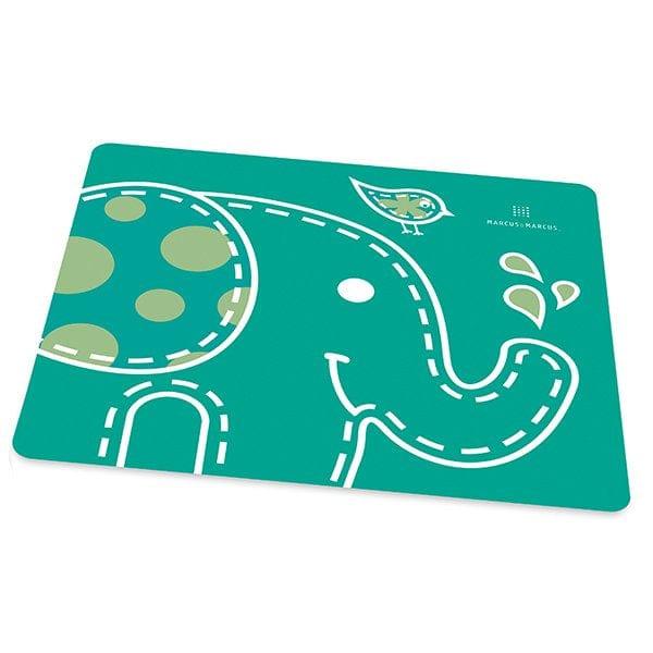Marcus&Marcus Ollie the Elephant green Marcus & marcus - Placemat