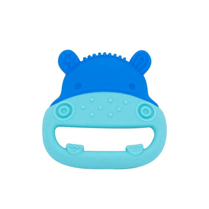 Marcus&Marcus Lucas the Hippo- Blue Marcus & Marcus- Sensory Silicone Teether