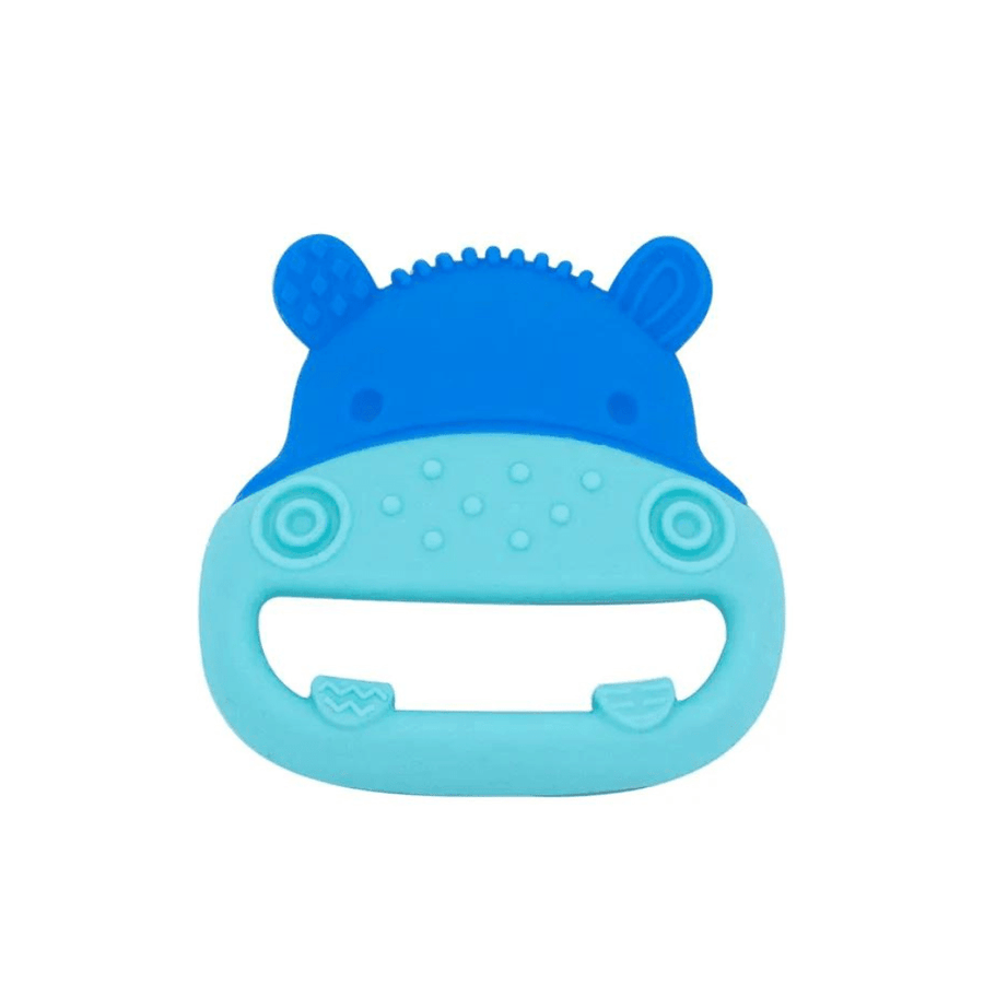 Marcus&Marcus Lucas the Hippo- Blue Marcus & Marcus- Sensory Silicone Teether