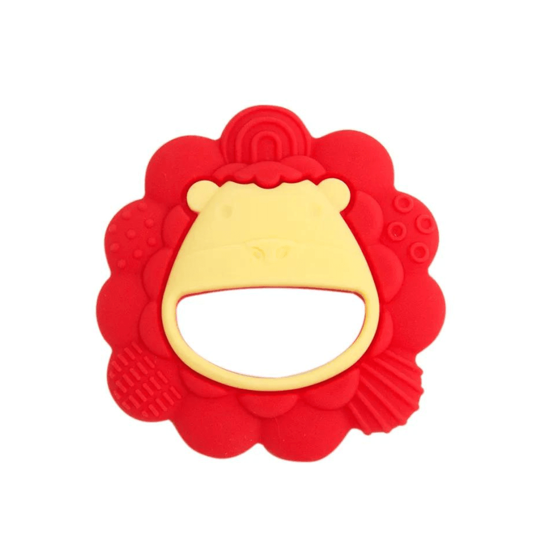 Marcus&Marcus Marcus theLion- Red Marcus & Marcus- Sensory Silicone Teether