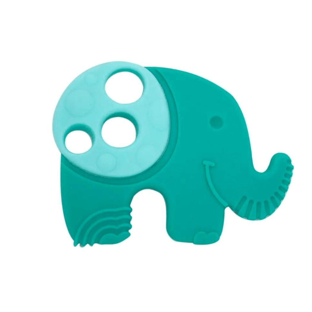 Marcus&Marcus Ollie the Elephant green Marcus & Marcus- Sensory Silicone Teether