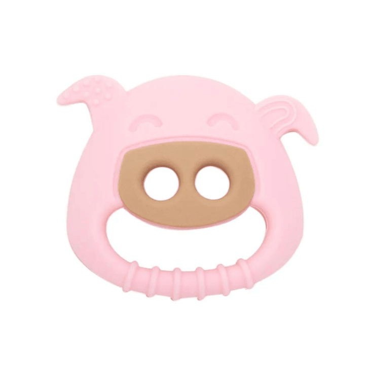 Marcus&Marcus Pocky the Pig-Pink Marcus & Marcus- Sensory Silicone Teether