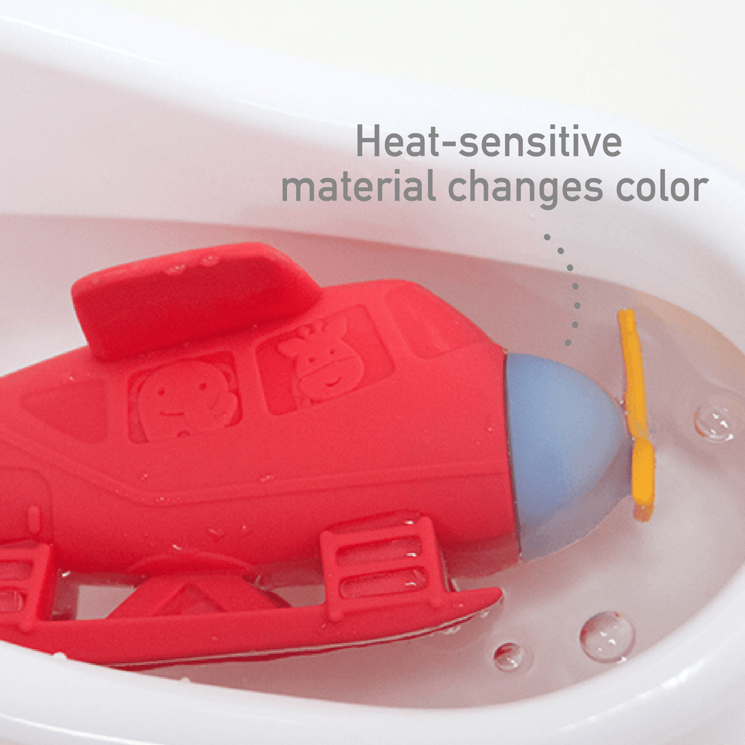 Marcus&Marcus Marcus & Marcus - Silicone Bath Toy Plane