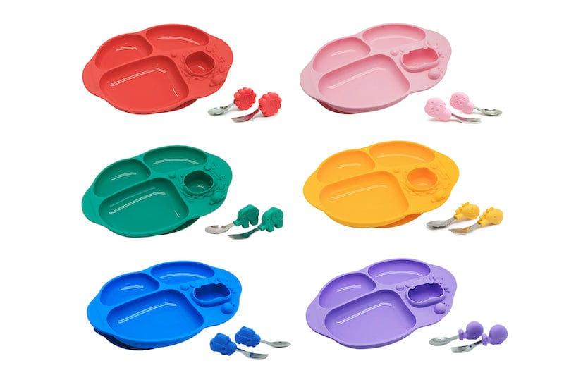 Marcus&Marcus Marcus & Marcus - Toddler Silicone Yummy Suction Dinning Gift Set