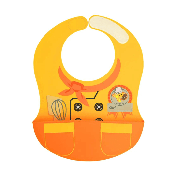 Marcus&Marcus Lola Yellow Marcus & Marcus -Wide Coverage Creative Toddler Bibs