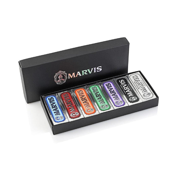 Marvis Marvis Black Box Toothpastes Giftbox  7 X 25ml