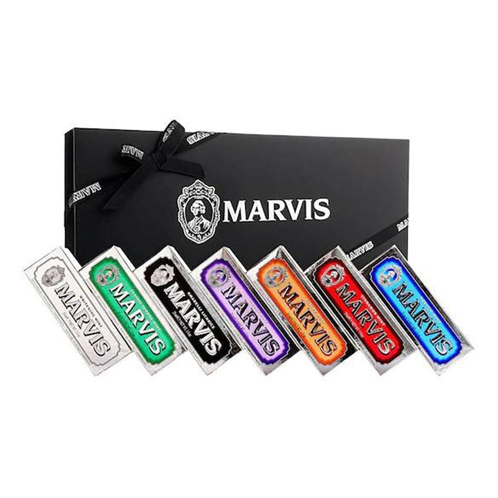 Marvis Marvis Black Box Toothpastes Giftbox  7 X 25ml