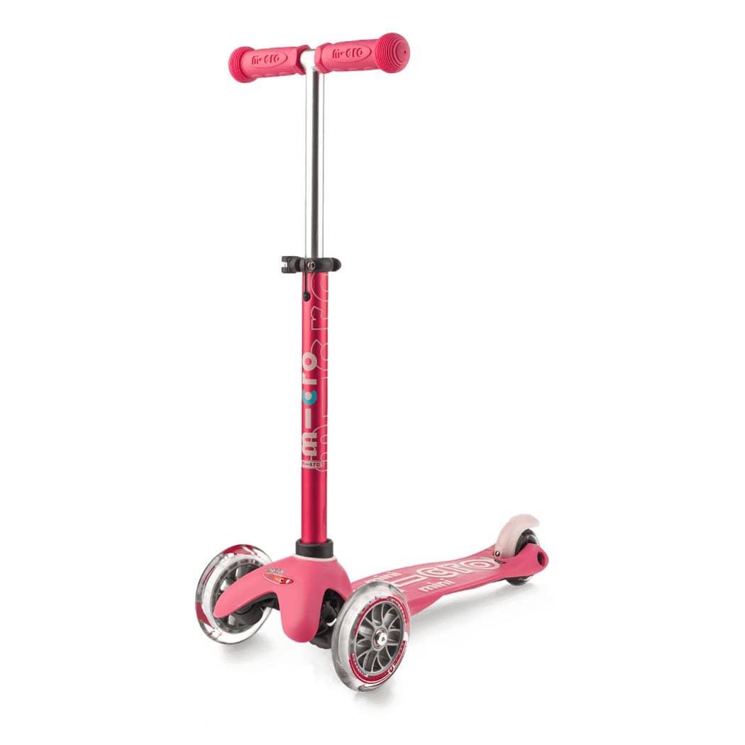 Micro Pink Micro Mini Deluxe 3 Wheel Scooter