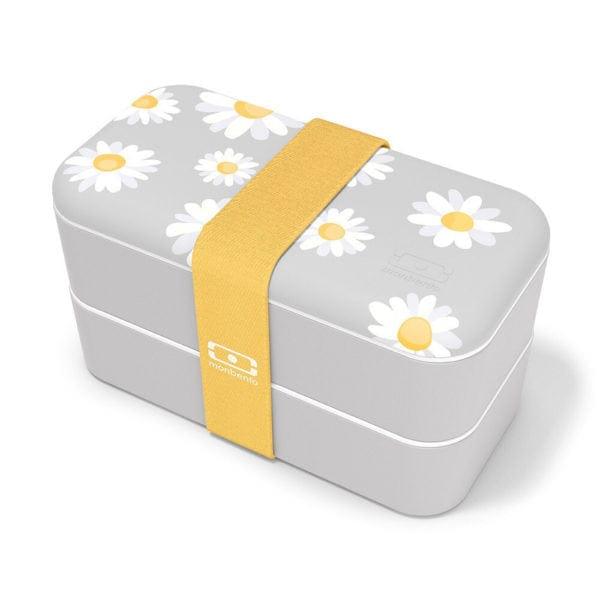 Monbento Daisies Monbento Original Graphic 1L Lunch Bento Box-Daisies