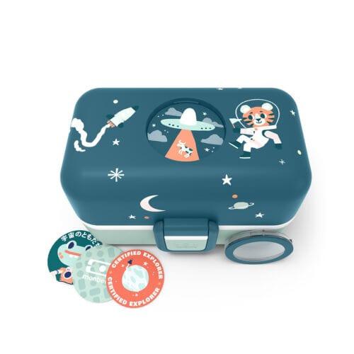 Monbento Cosmic Blue Monbento Tresor Graphic Kids's Bento Box- Cosmic Blue