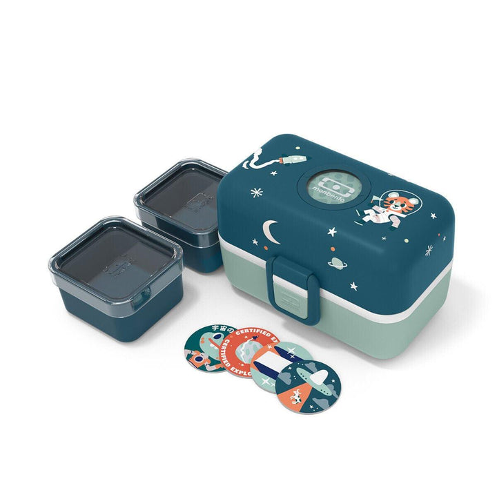 Monbento Cosmic Blue Monbento Tresor Graphic Kids's Bento Box- Cosmic Blue