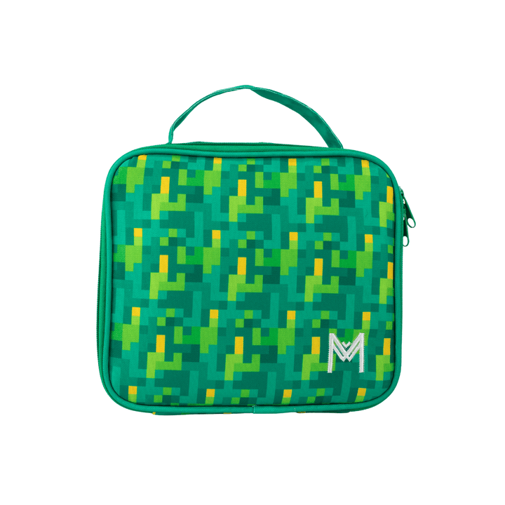 Montii Co MontiiCo Medium Insulated Lunch Bag - Pixels