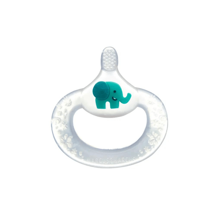 Marcus&Marcus Ollie the Elephant green Marcus & Marcus- 6M+ Baby Teething Toothbrush