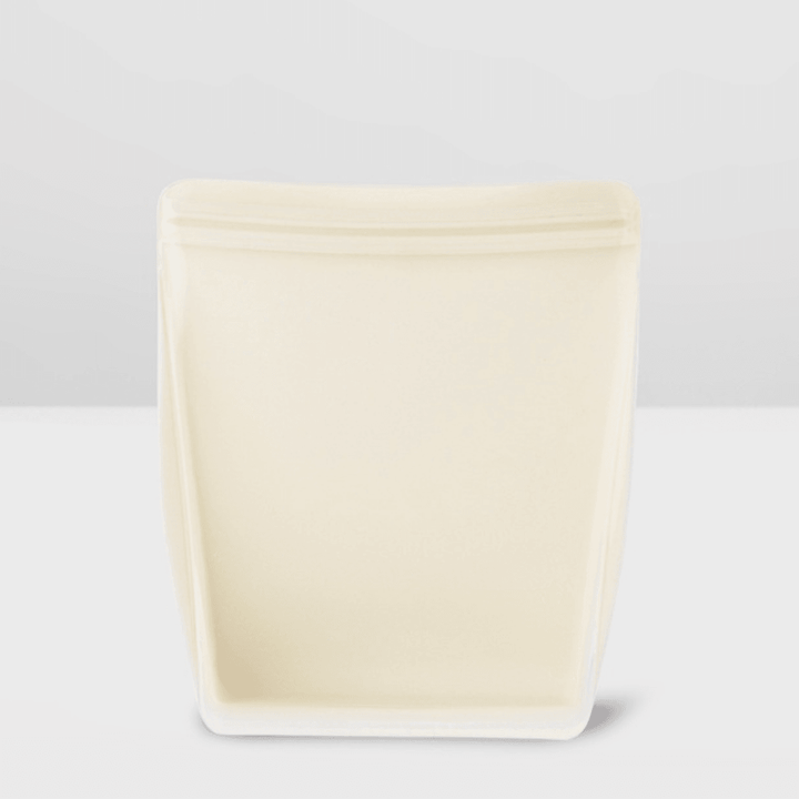 W&P Porter Reusable Silicone Bag Stand Up 1.5l - Cream