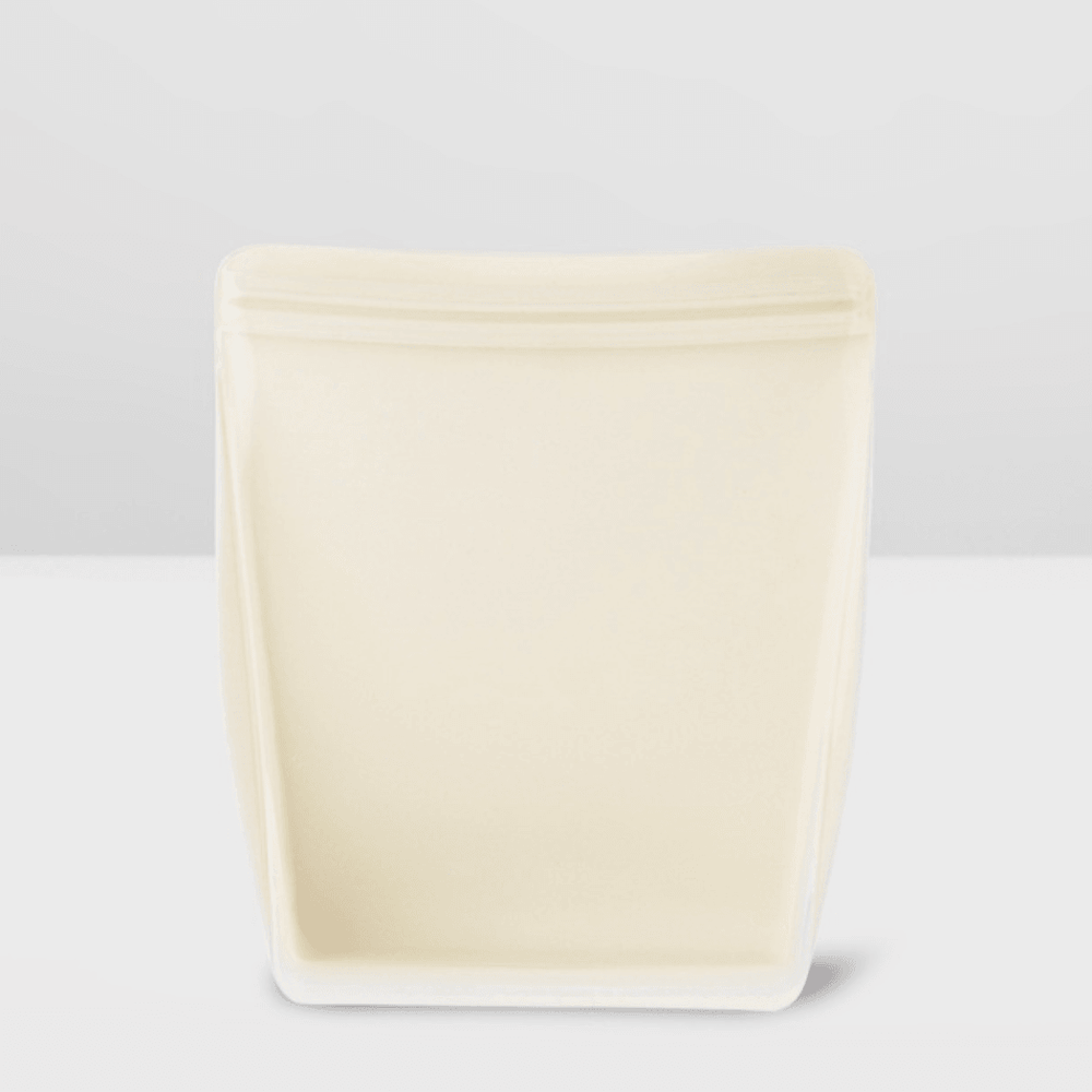 W&P Porter Reusable Silicone Bag Stand Up 1l - Cream