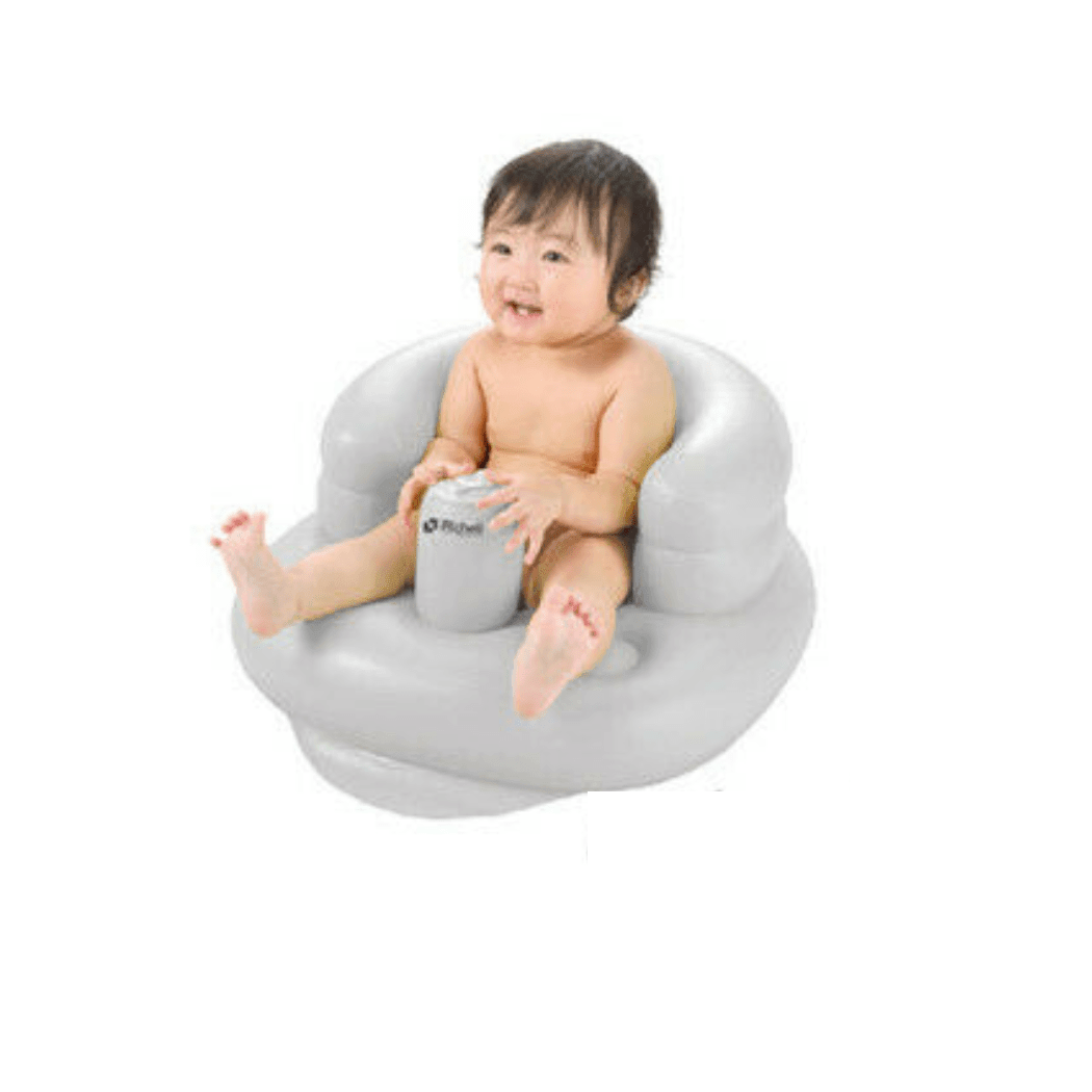 Richell Richell Inflatable Soft Baby Chair  Purple