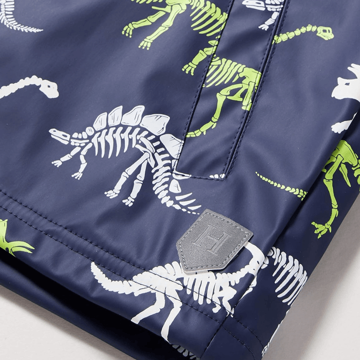 Hatley Size 10 HATLEY Colour Changing Splash Rain Jacket | Dino Fossil