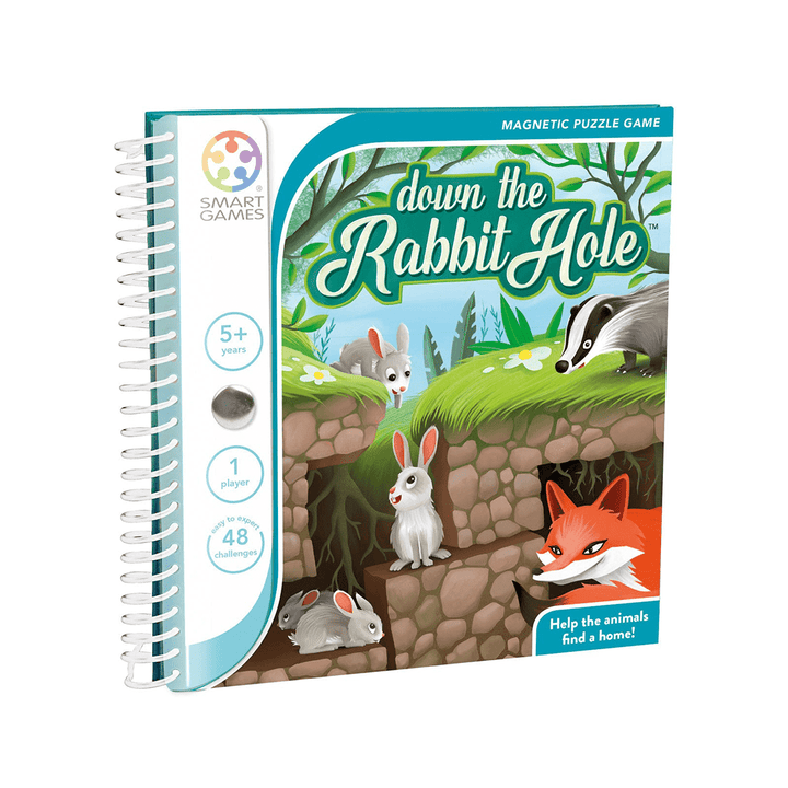 Smart Games Educational Toys Smart Games Down the Rabbit Hole  Magnetic