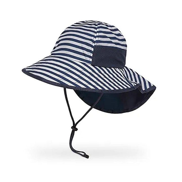 Sunday Afternoons Medium (2-5yrs) Sunday Afternoon Kids Play Hat UPF50+ | Navy Stripe