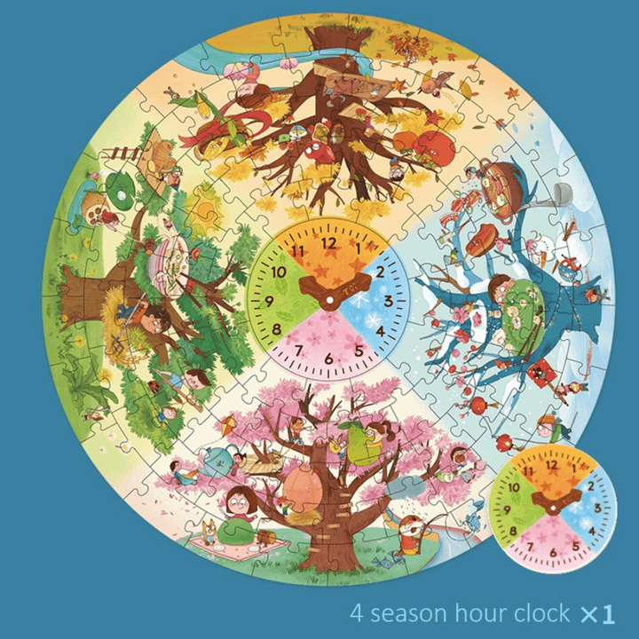 TOI TOI Season clock Puzzle