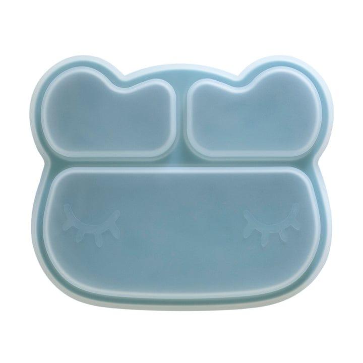 We Might Be Tiny We Might Be Tiny Bear Stickie Plate- Blue Dusk